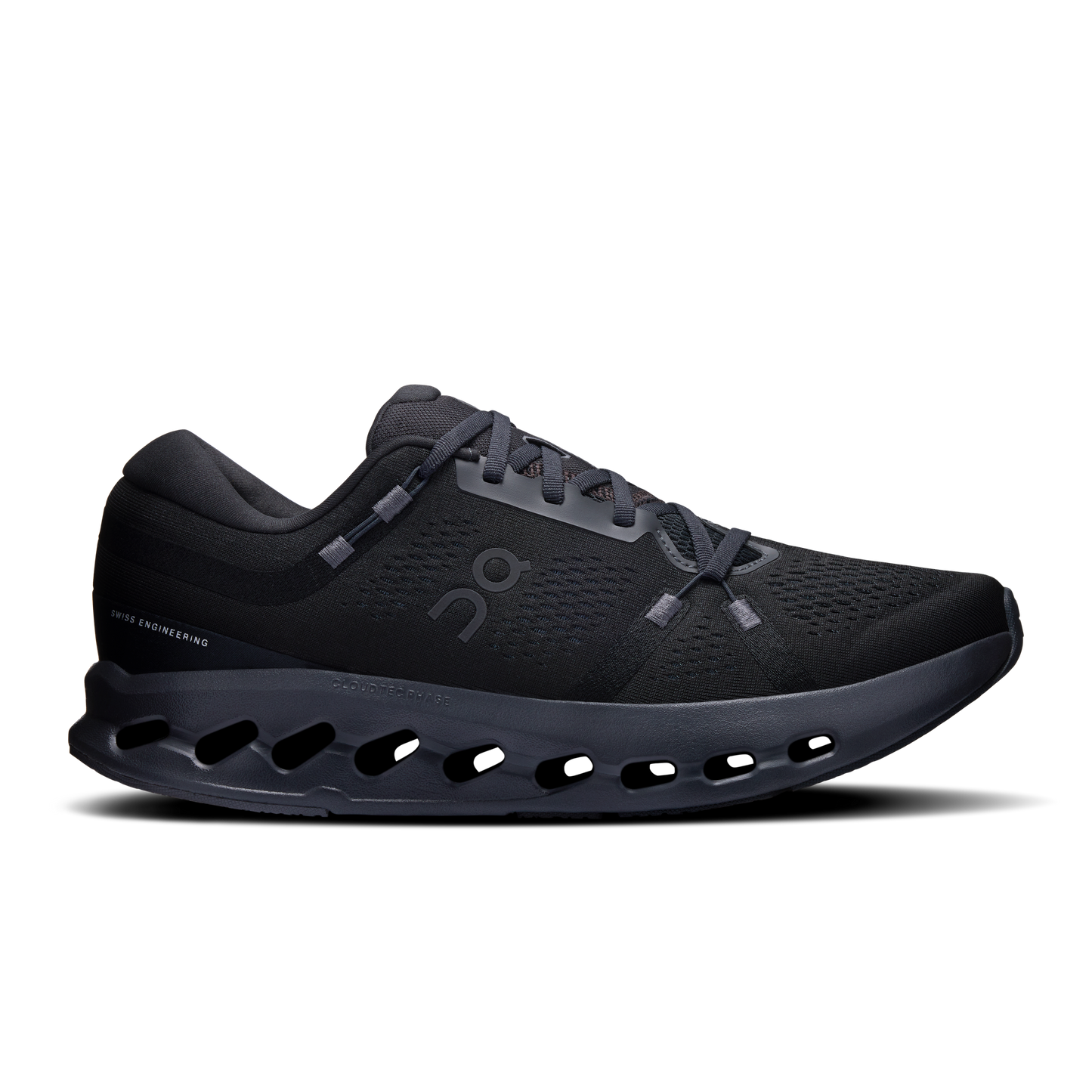 On Running Men's Cloudsurfer 2 Wide Shoes - Black / Black