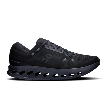 On Running Men's Cloudsurfer 2 Wide Shoes - Black / Black