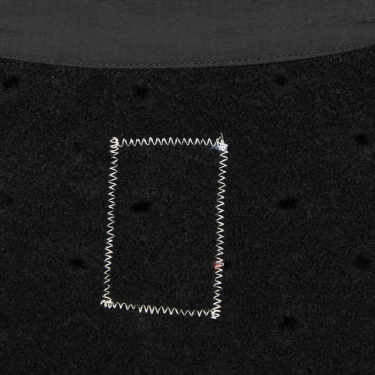 Hole Mock Neck Pullover