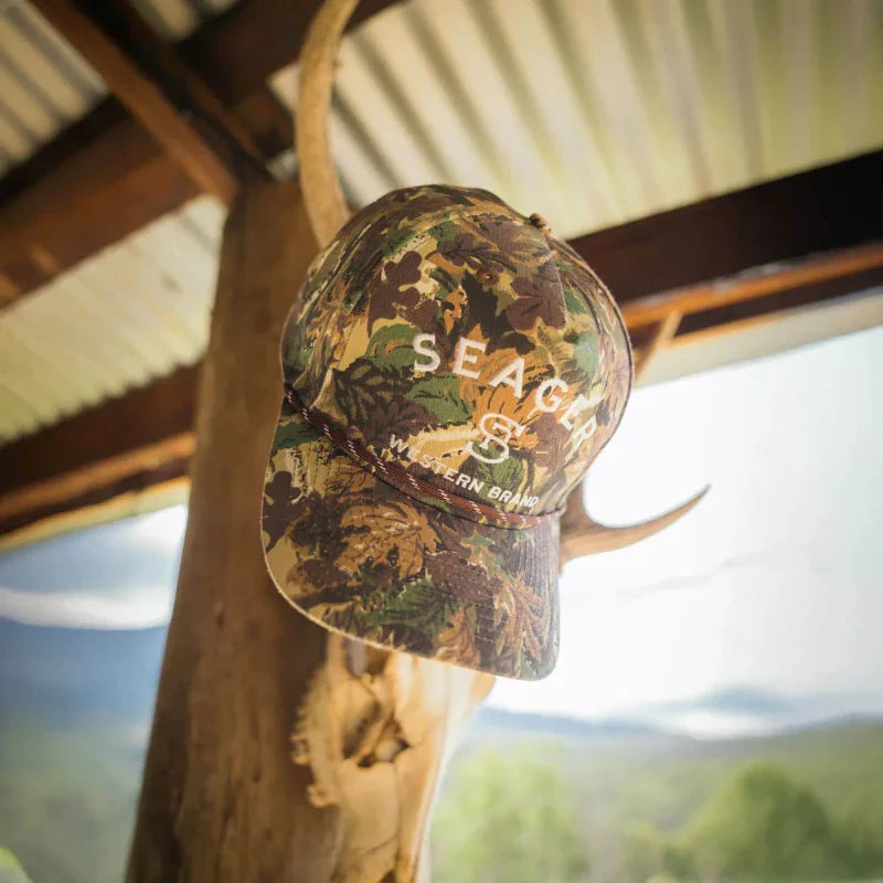 Seager Branded Snapback- Camo