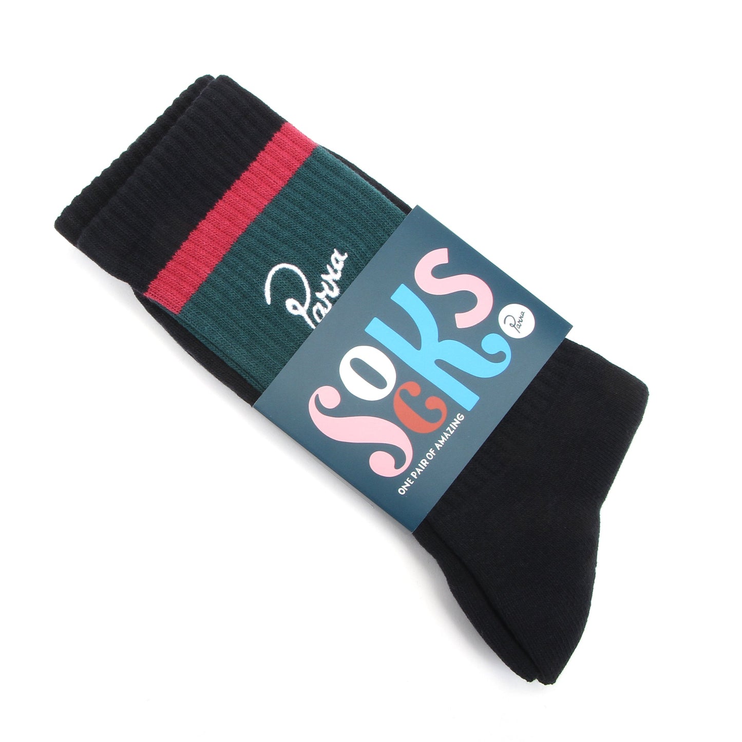 Script Logo Crew Sock