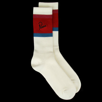 Signature Striped Crew Socks