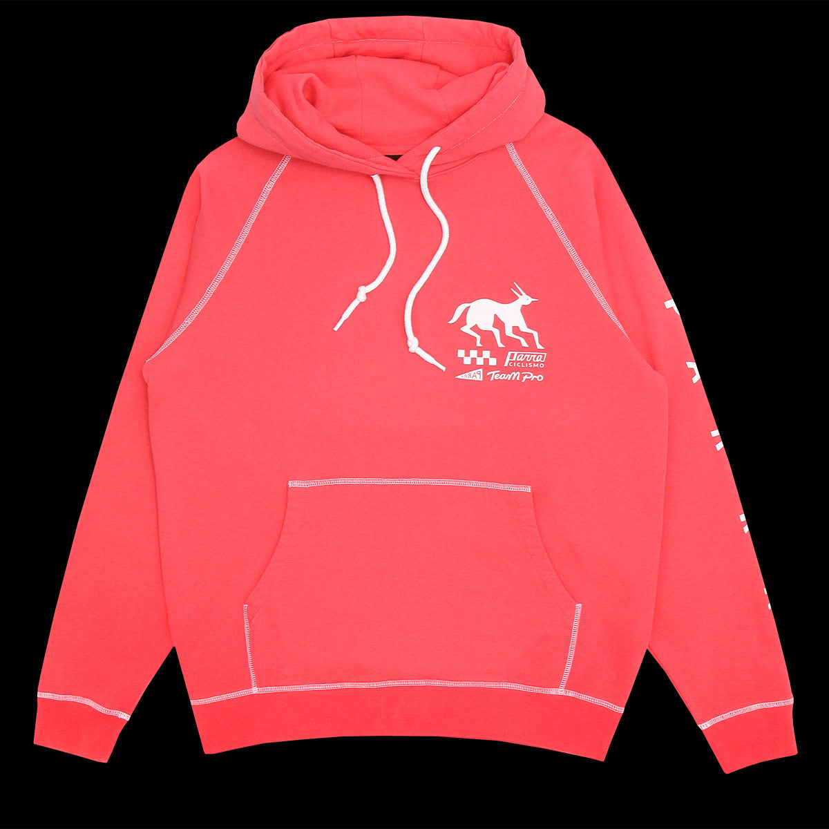 Under Pink Waters Hooded Sweatshirt