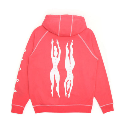 Under Pink Waters Hooded Sweatshirt