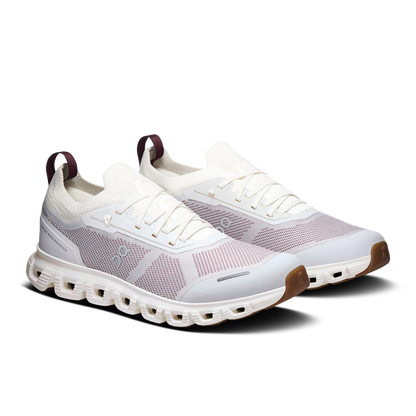 On Running Women's Cloud 6 Versa Shoes - Ice / Maroon