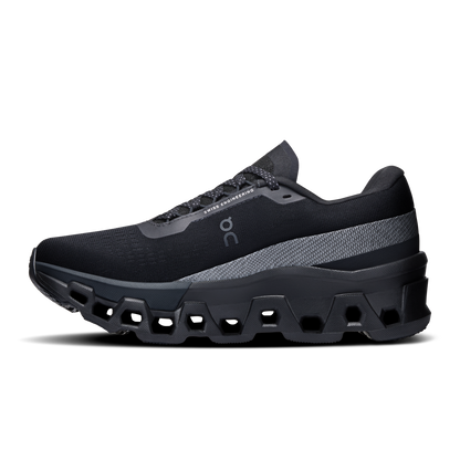 On Running Women's Cloudmonster 2 Shoes - Black / Eclipse