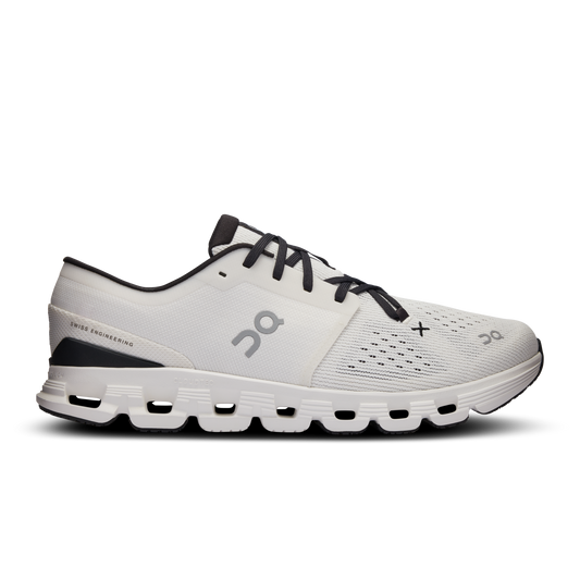 On Running Men's Cloud X 4 Shoes - Ivory / Black