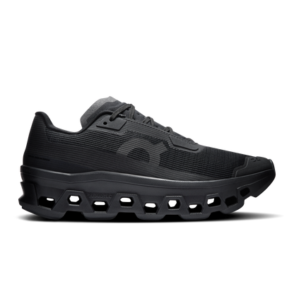 On Running Women's Cloudmonster Void Shoes - Black / Black