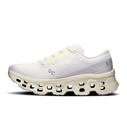 On Running Women's Cloudmonster 3 Shoes - Ivory / Seedling