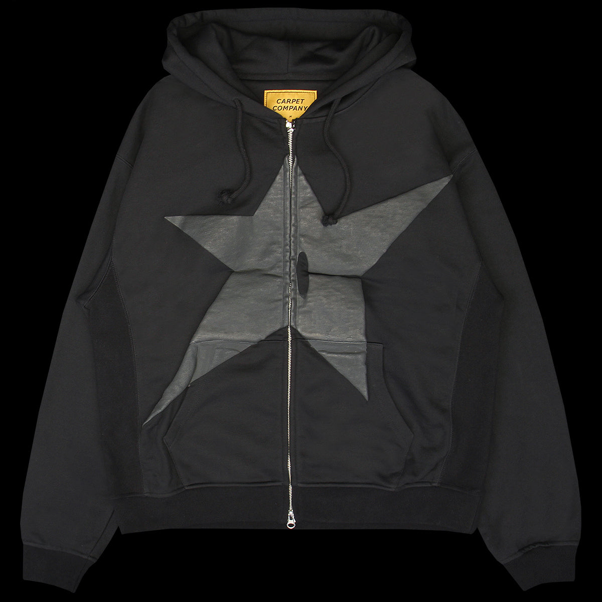 Puff Print Zip Hoodie