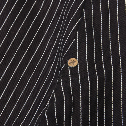 Selvedge Pinstripe Flag Jeans