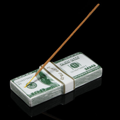 Money Stack Incense Holder