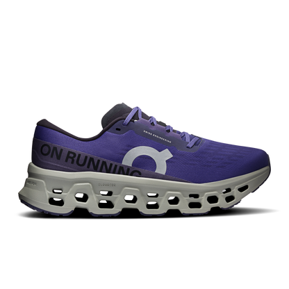 On Running Men's Cloudmonster 3 Wide Shoes - Twilight / White