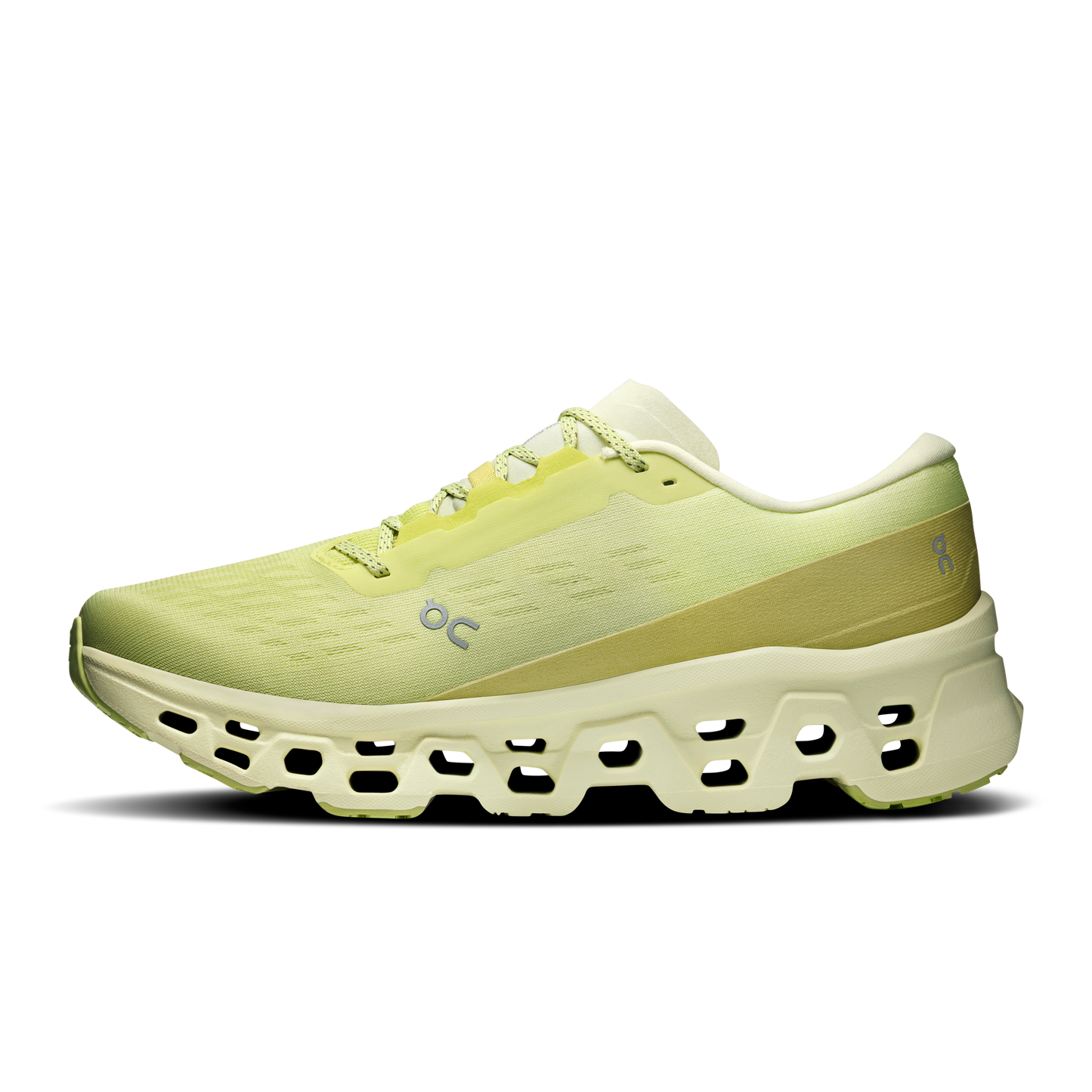 On Running Men's Cloudmonster 3 Wide Shoes - Limelight / Seedling