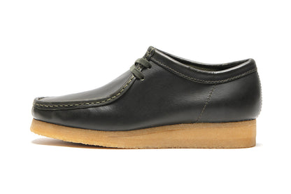 Wallabee Forest Green Leather