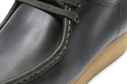 Wallabee Forest Green Leather