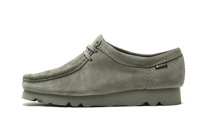 Women's Wallabee GTX Khaki/Green Suede