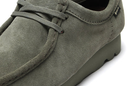 Women's Wallabee GTX Khaki/Green Suede