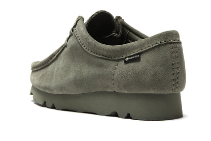 Women's Wallabee GTX Khaki/Green Suede