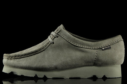 Women's Wallabee GTX Khaki/Green Suede