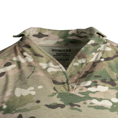 Spiritus Systems Mission Rugby Shirt, Long Sleeve