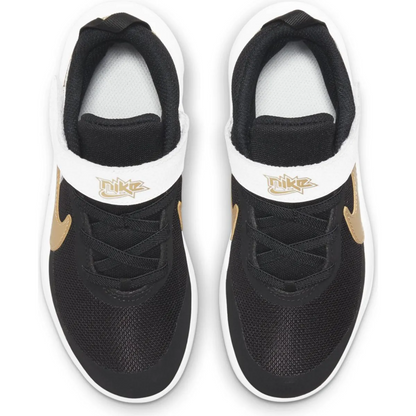 Nike Kids' Team Hustle D 10 Shoes - Black / Metallic Gold / White / Photon Dust
