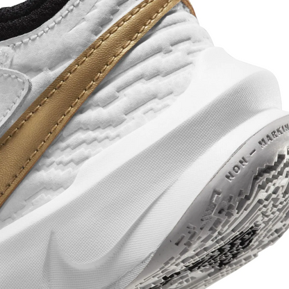 Nike Kids' Team Hustle D 10 Shoes - Black / Metallic Gold / White / Photon Dust