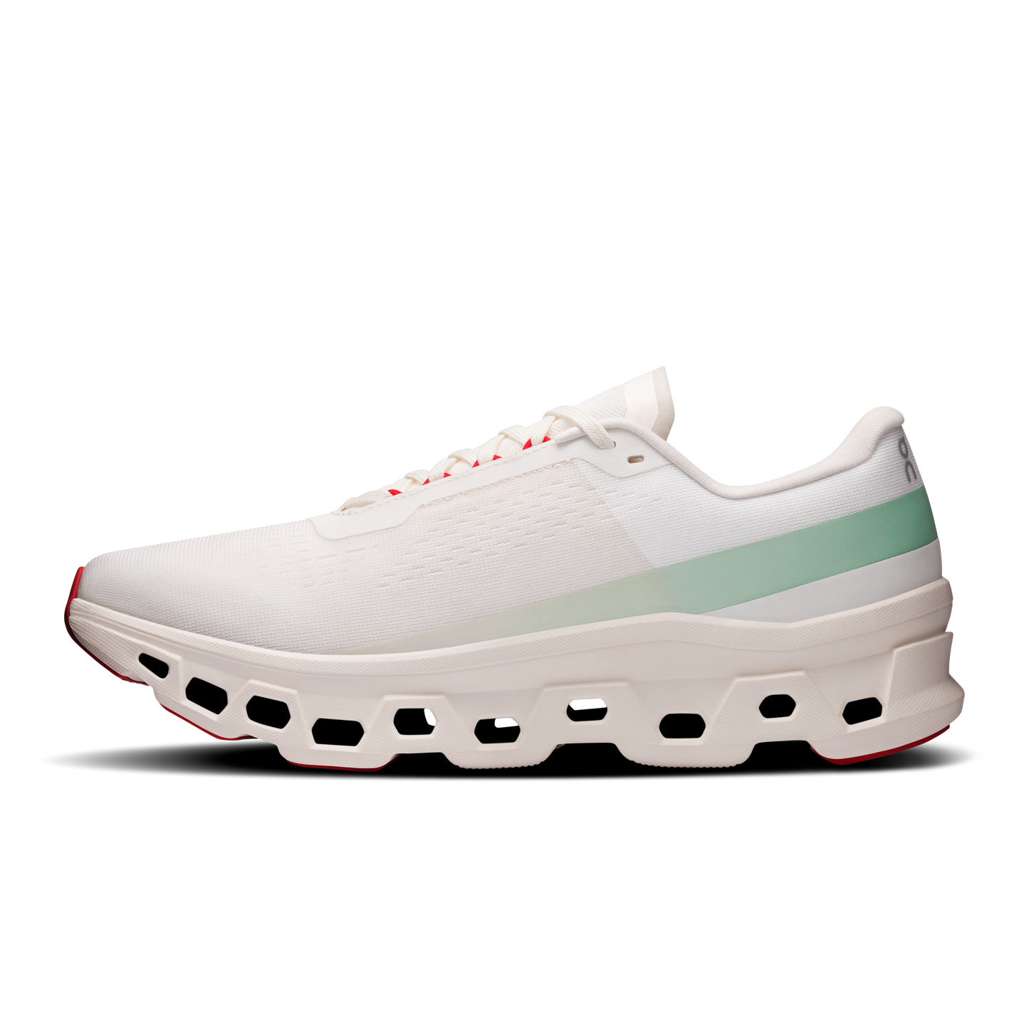 On Running Men's Cloudmonster 1 Shoes - Ivory / Creek