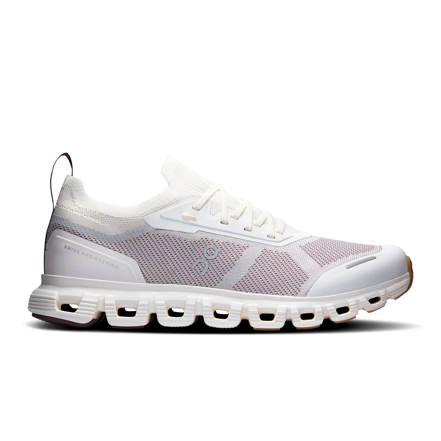 On Running Women's Cloud 6 Versa Shoes - Ice / Maroon