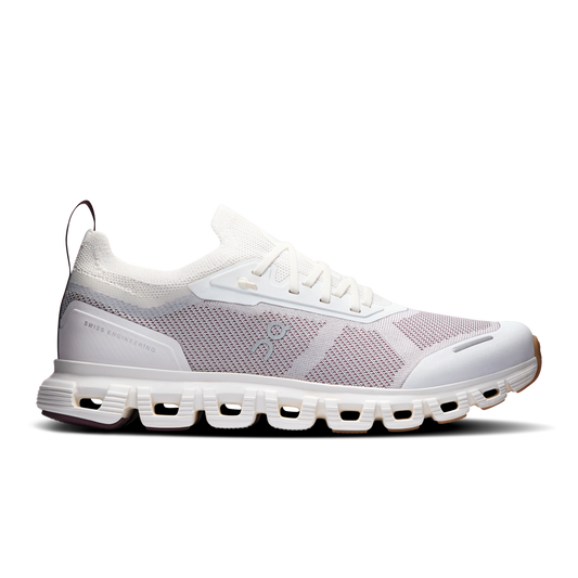 On Running Women's Cloud 6 Versa Shoes - Ice / Maroon
