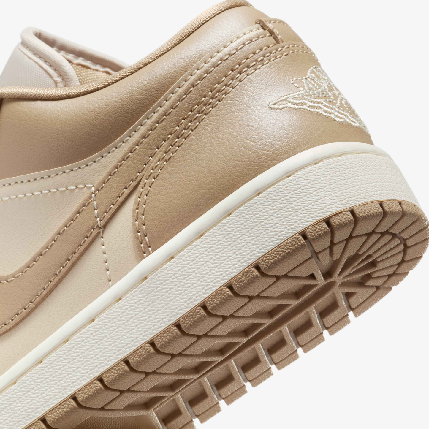 Nike Women's Air Jordan 1 Low Shoes - Rattan / Sail / Desert Camo