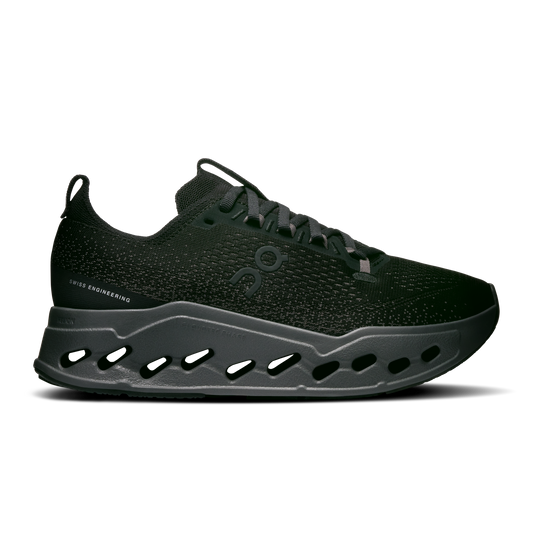 On Running Women's Cloudsurfer Max Shoes - Black / Eclipse