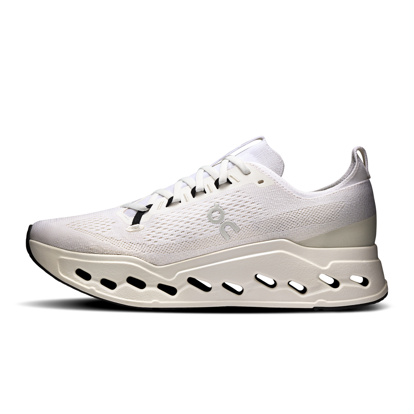 On Running Men's Cloudsurfer Max Shoes - White / White