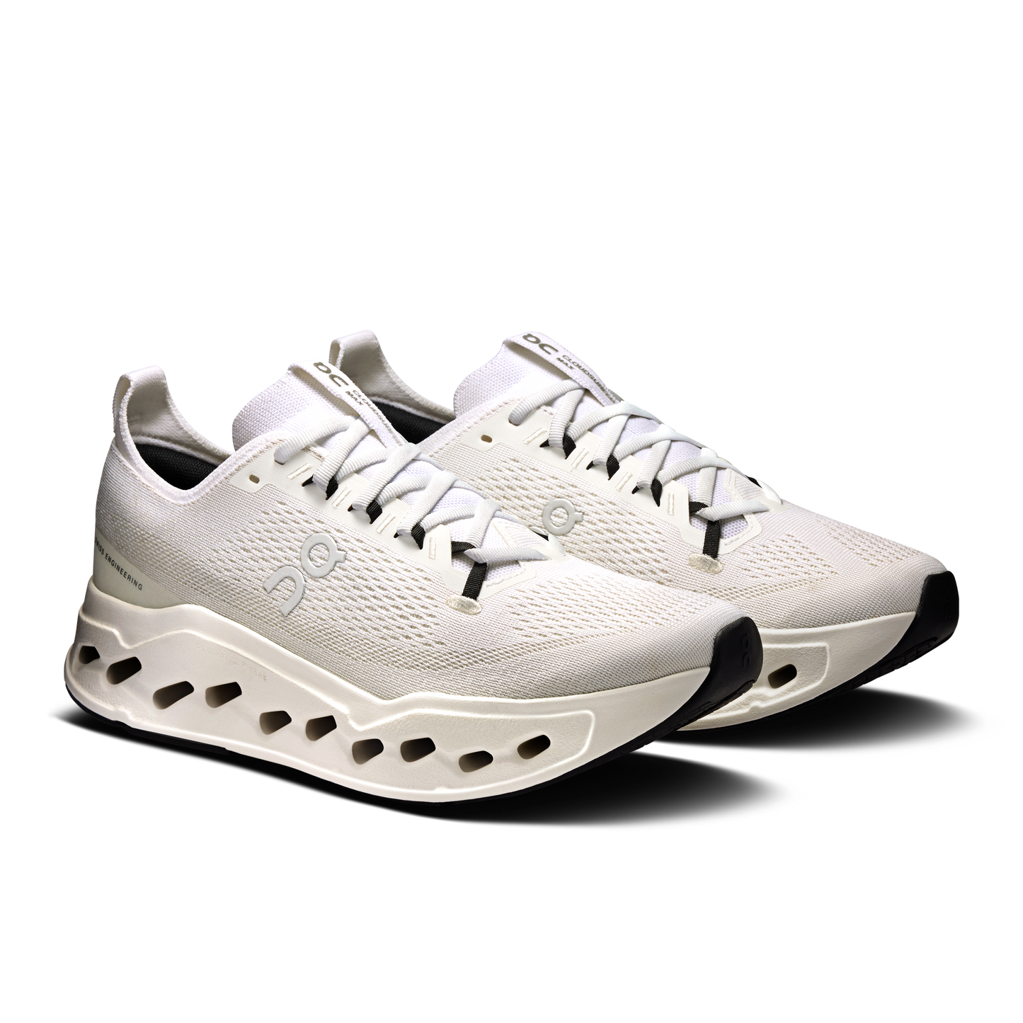 On Running Men's Cloudsurfer Max Wide Shoes - White / White