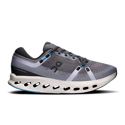 On Running Men's Cloudsurfer 2 Wide Shoes - Black / Malibu