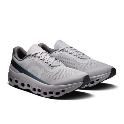 On Running Men's Cloudmonster 1 Shoes - Glacier / Alloy