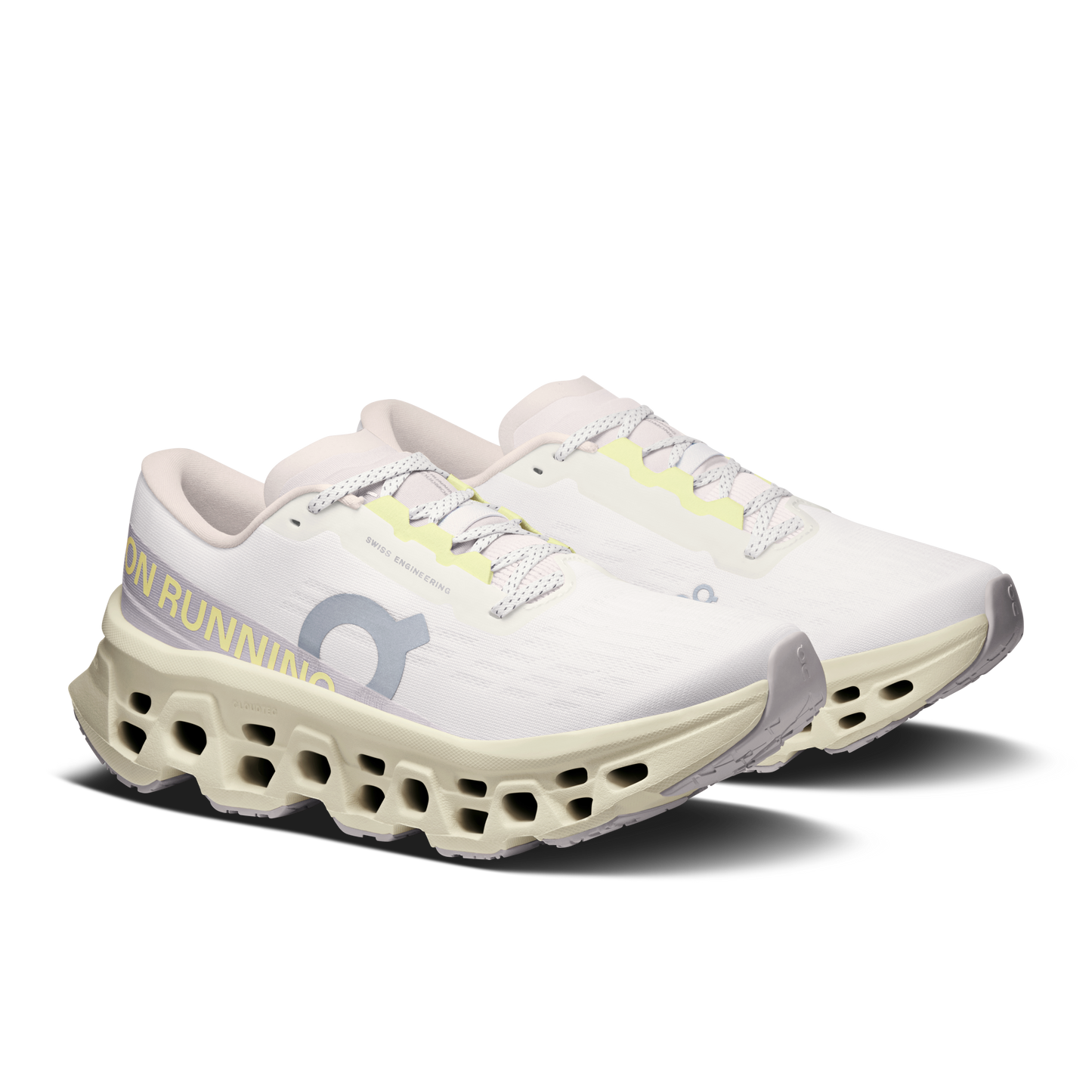 On Running Women's Cloudmonster 3 Shoes - Ivory / Seedling
