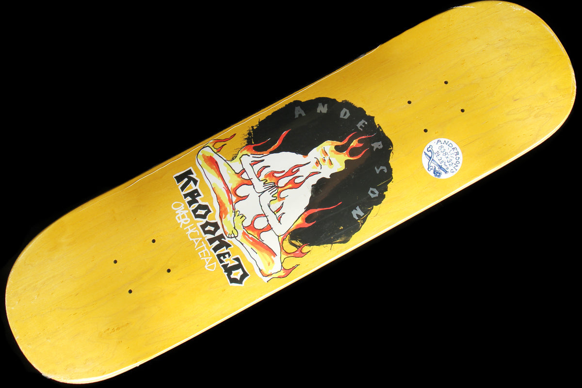 Manderson - Overheat Yellow Deck 8.38"