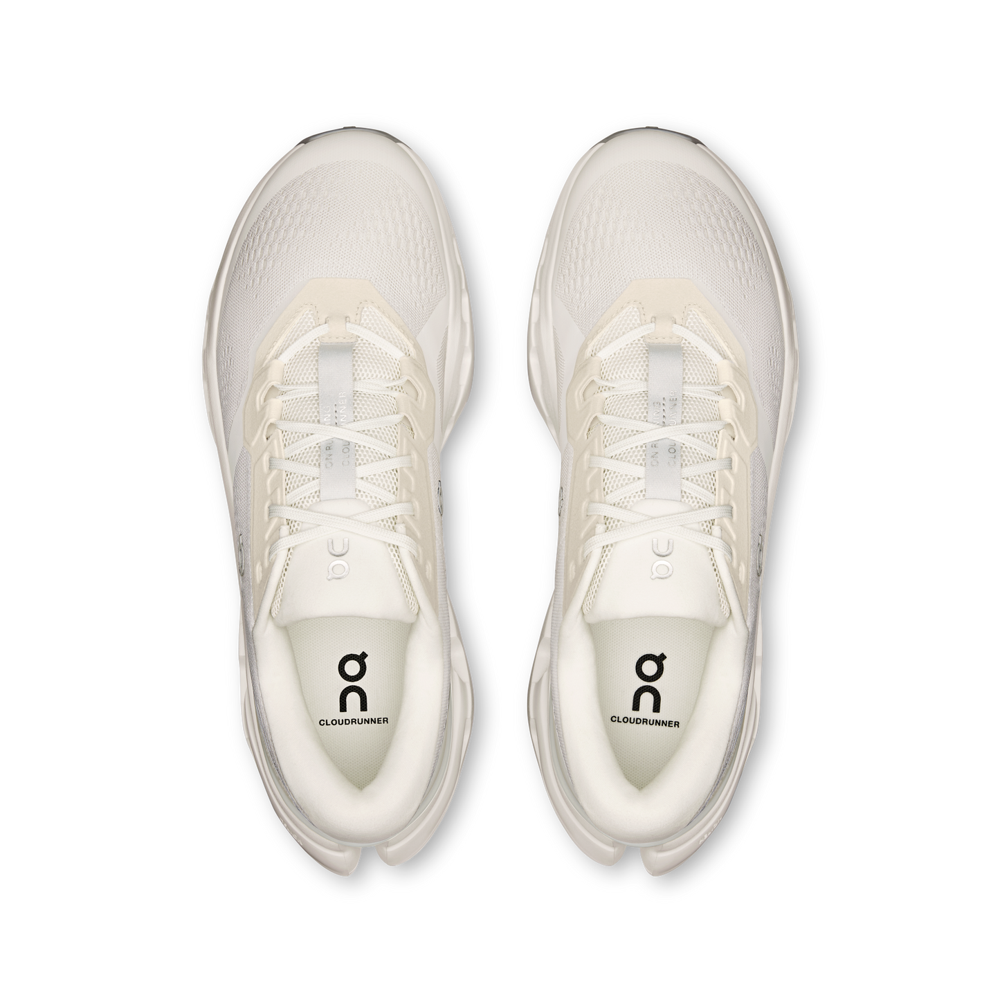 On Running Men's Cloudrunner 3 Shoes - White / Glacier