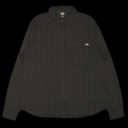 Hickory Stripe Button-Up Shirt