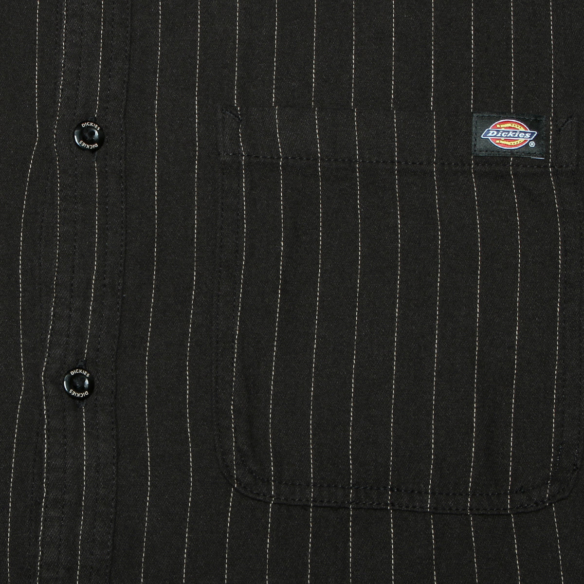 Hickory Stripe Button-Up Shirt