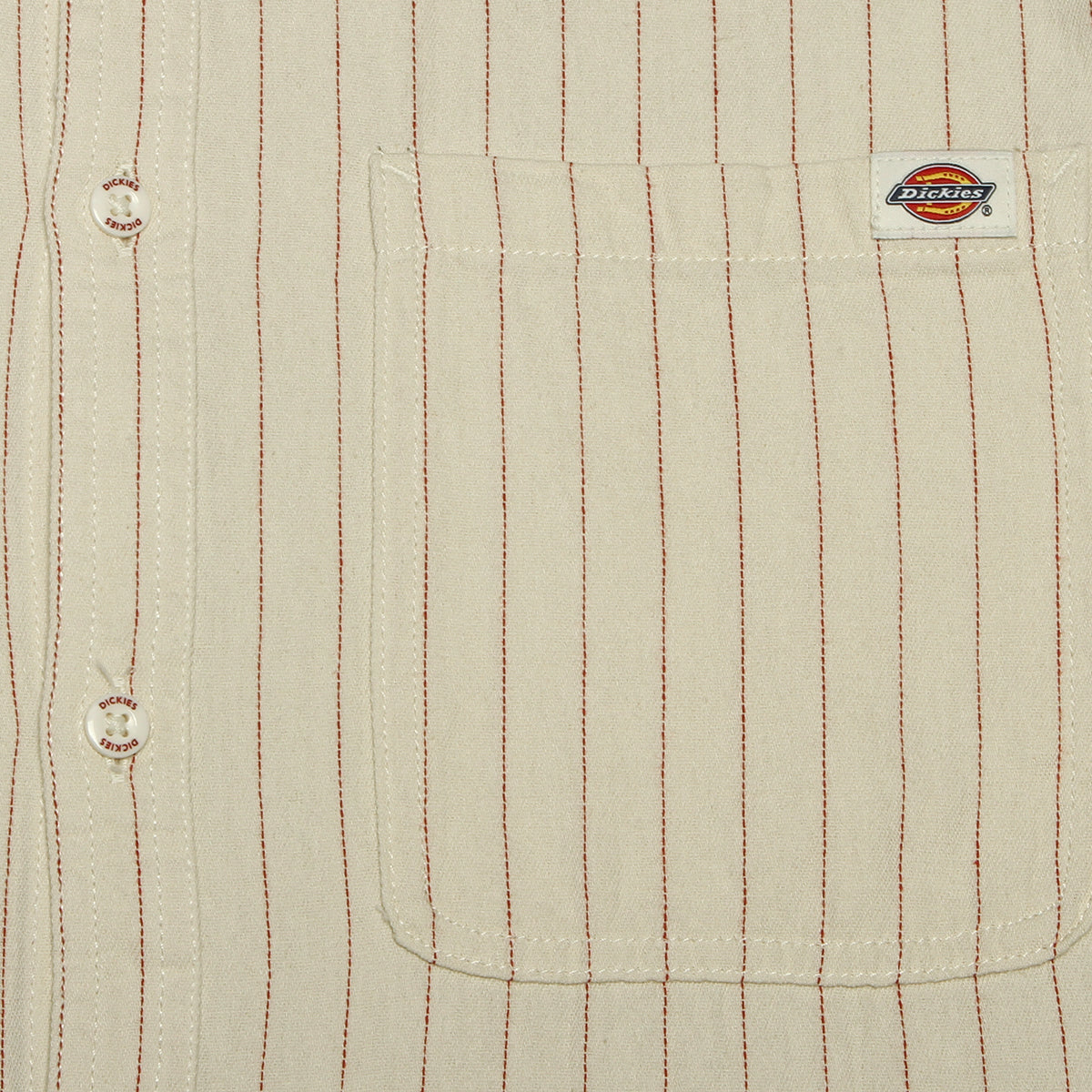 Hickory Stripe Button-Up Shirt