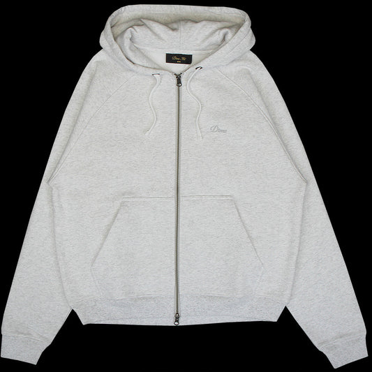 Cursive Small Logo Zip Hoodie