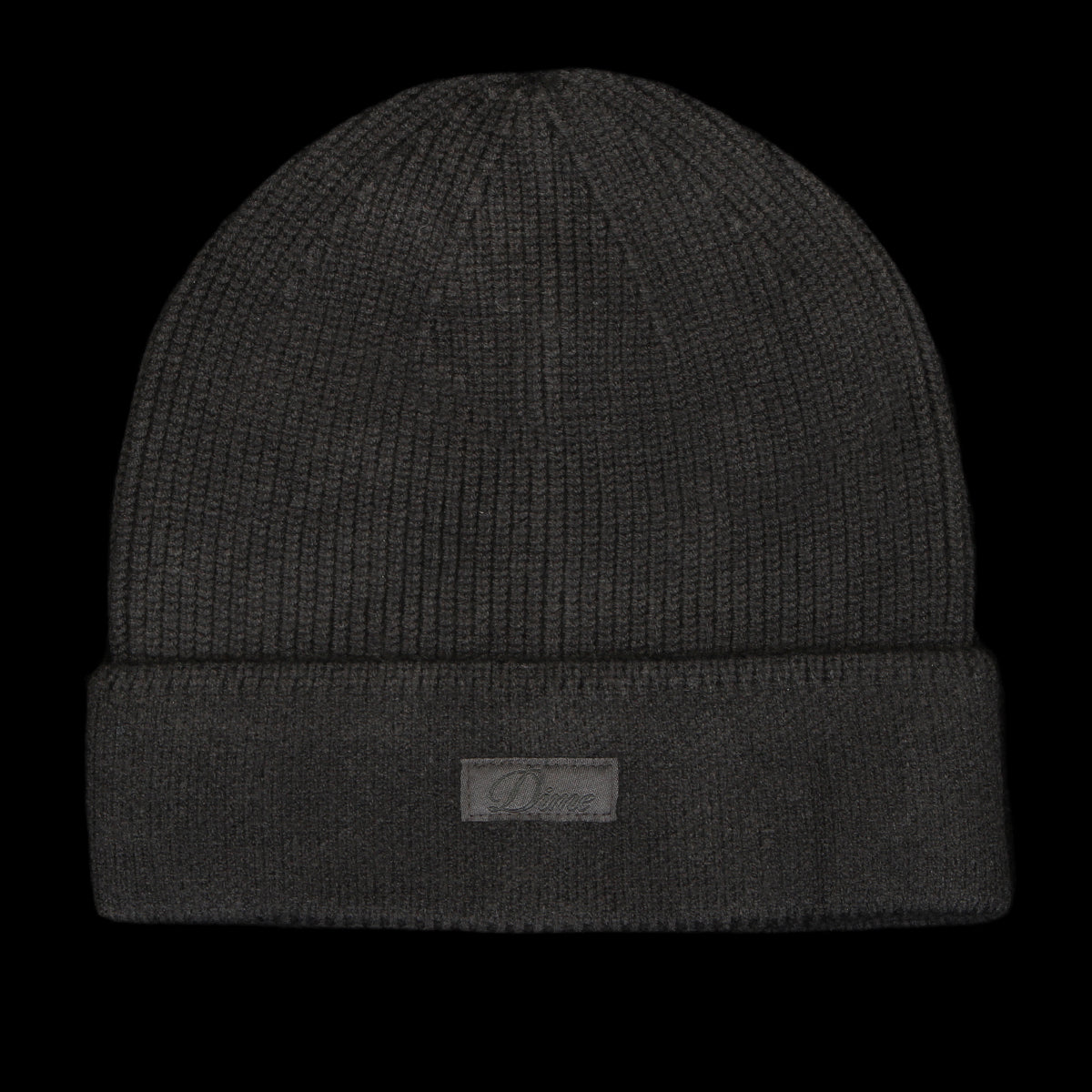 Cursive Rib Beanie