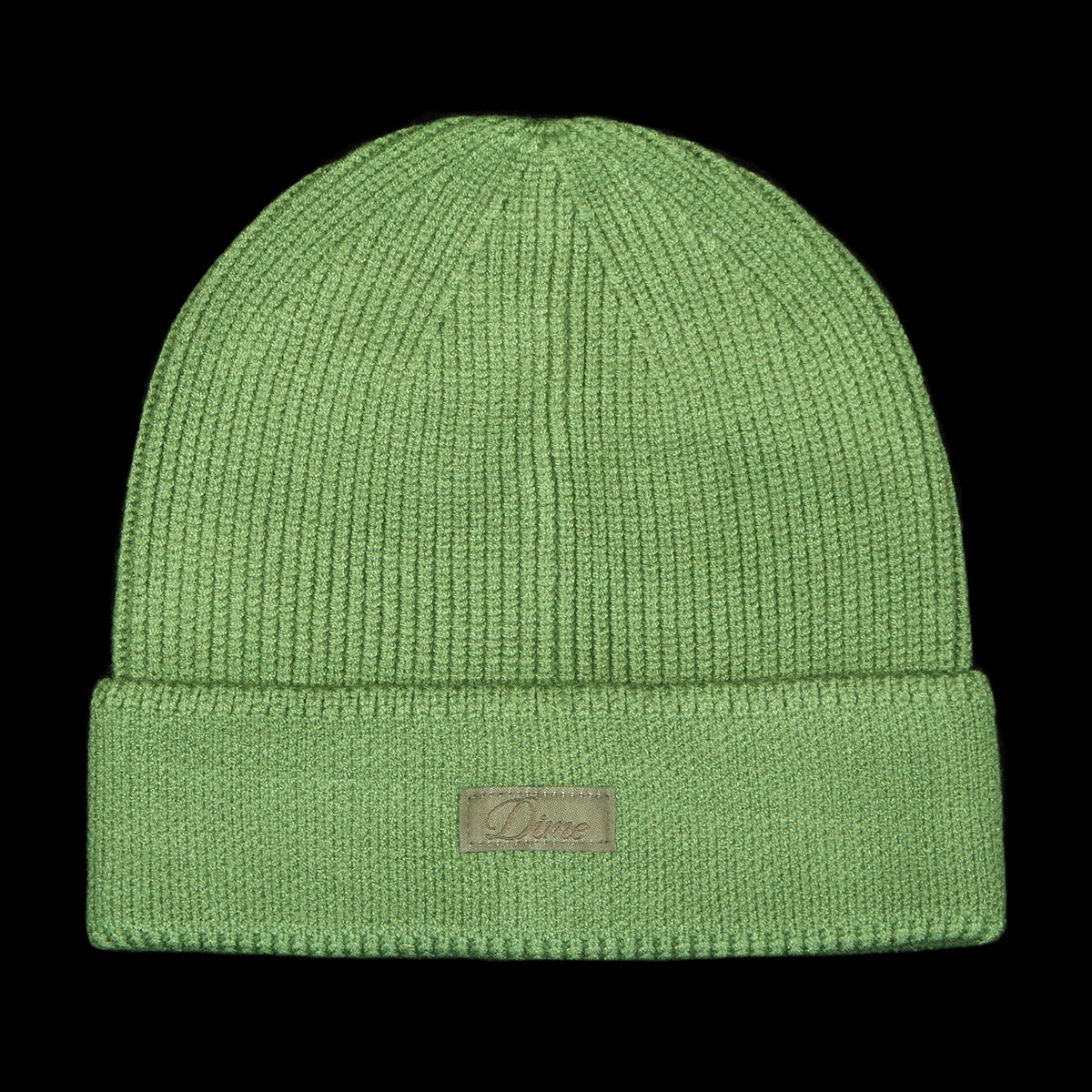 Cursive Rib Beanie