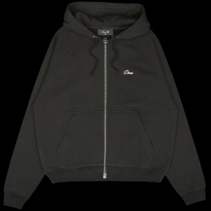 Cursive Small Logo Zip Hoodie