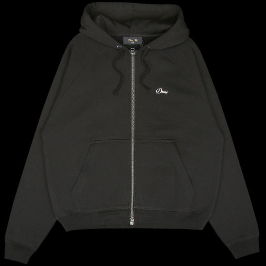 Cursive Small Logo Zip Hoodie