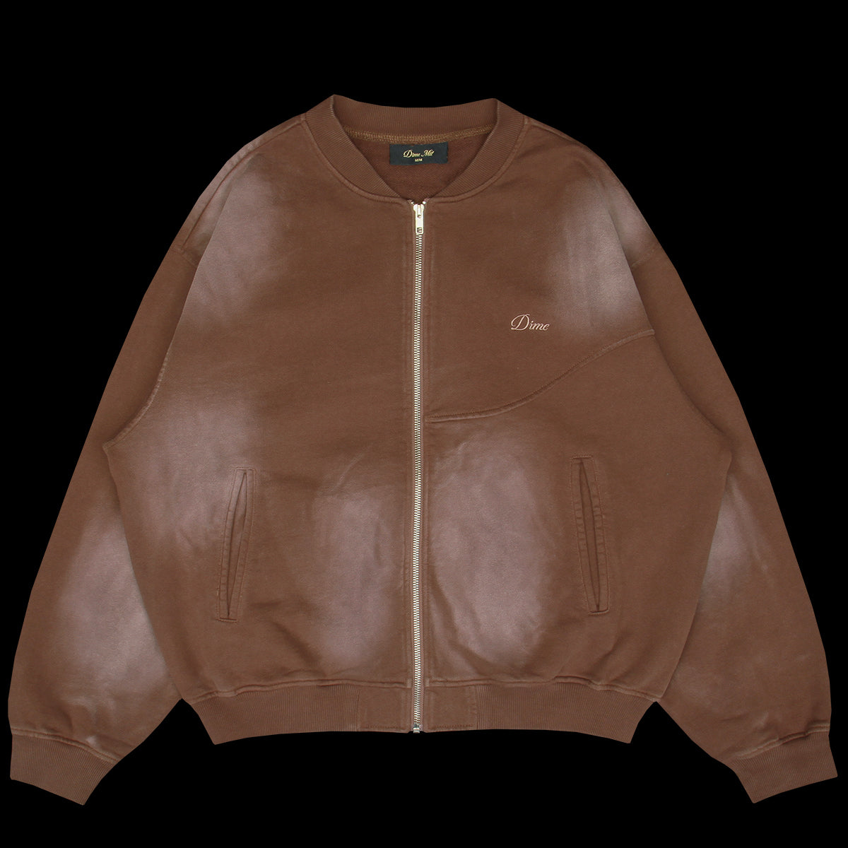 Faded Fleece Bomber