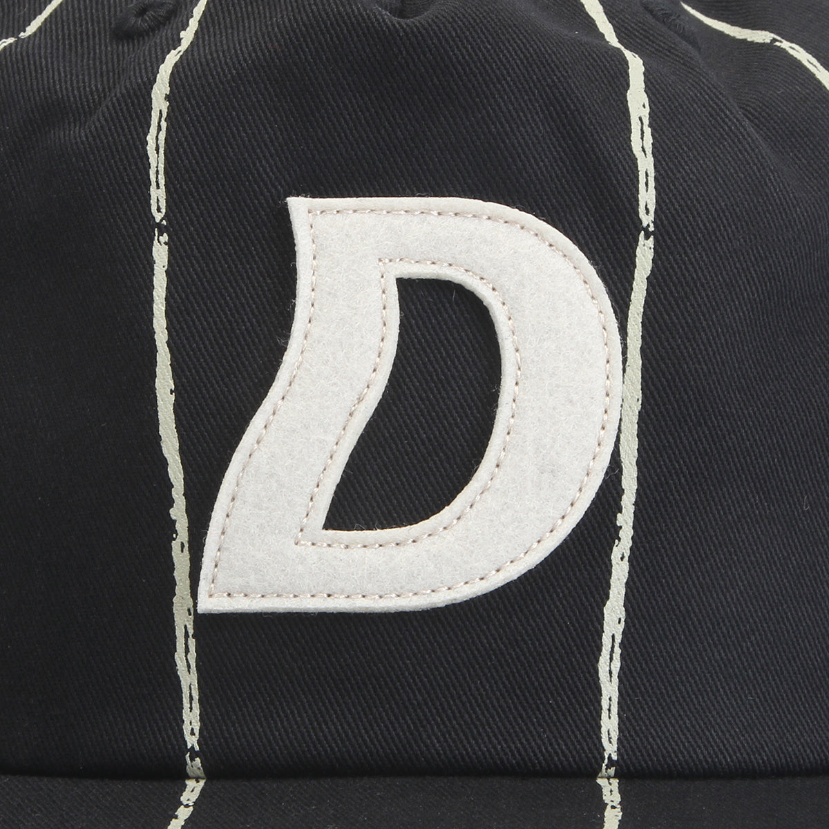 Pinstriped Worker Cap