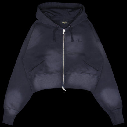 Women's Cropped Zip Hoodie